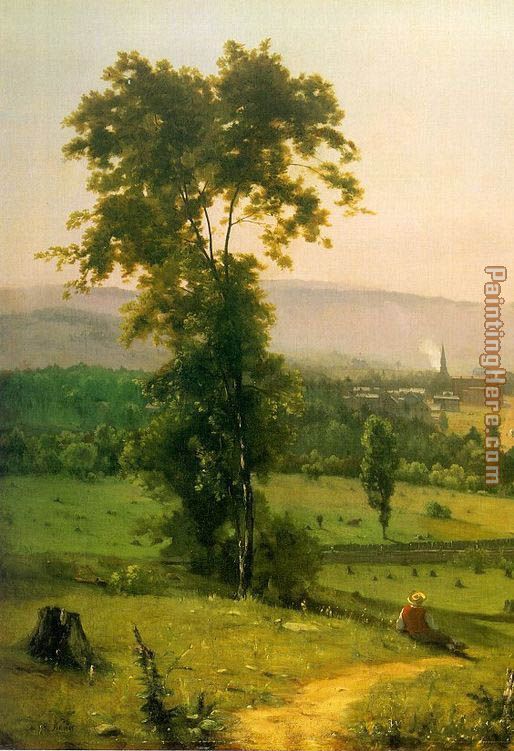 The Lackawanna Valley painting - George Inness The Lackawanna Valley art painting